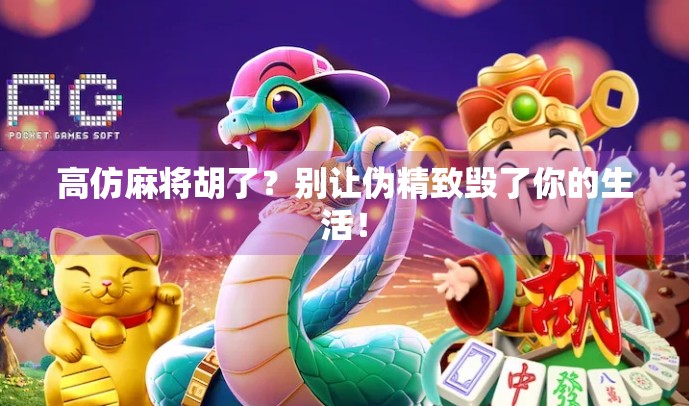 高仿麻将胡了？别让伪精致毁了你的生活！