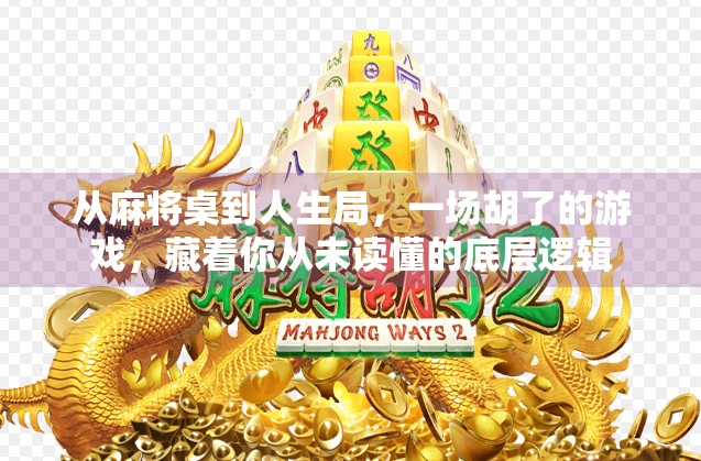 从麻将桌到人生局，一场胡了的游戏，藏着你从未读懂的底层逻辑