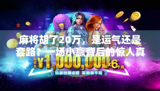 麻将胡了20万，是运气还是套路？一场小赢背后的惊人真相