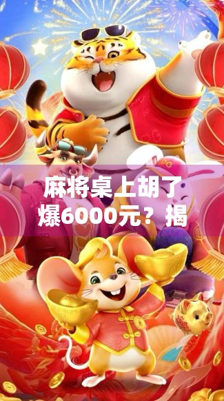 麻将桌上胡了爆6000元？揭秘那些年我们输掉的不只是钱，还有时间！