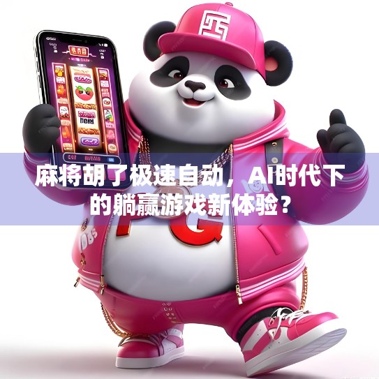麻将胡了极速自动，AI时代下的躺赢游戏新体验？