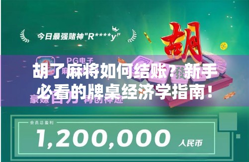 胡了麻将如何结账？新手必看的牌桌经济学指南！